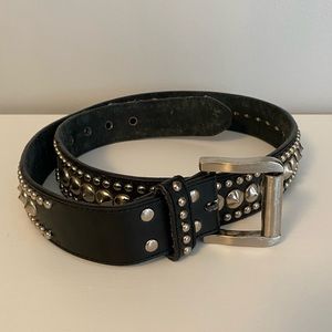 COPY - Studded Leather Belt